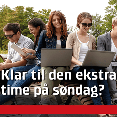 Brug den ekstra time på din pension, når vi går fra sommer- til vintertid