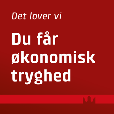 Vi giver dig økonomisk tryghed